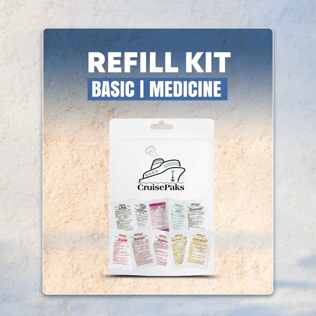 Cruise Essentials Refill Kit | Basic | Medicine