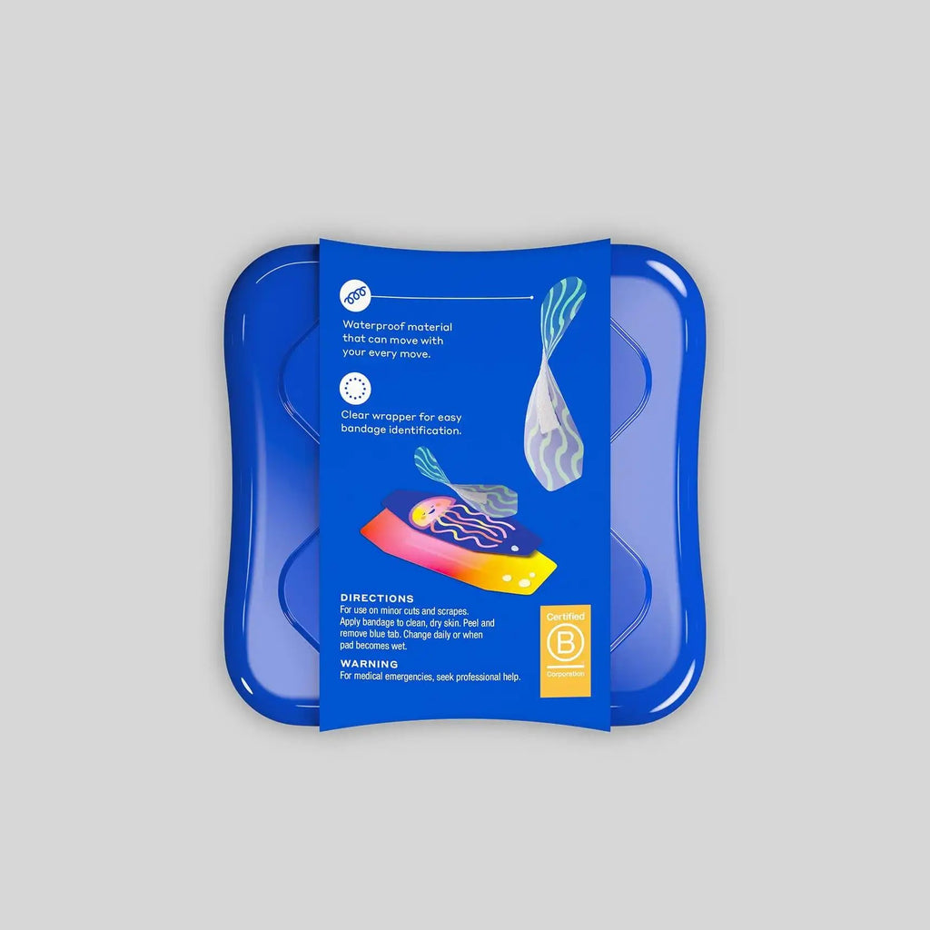 Welly Assorted Waterproof Bandages Jellyfish Bravery Badges