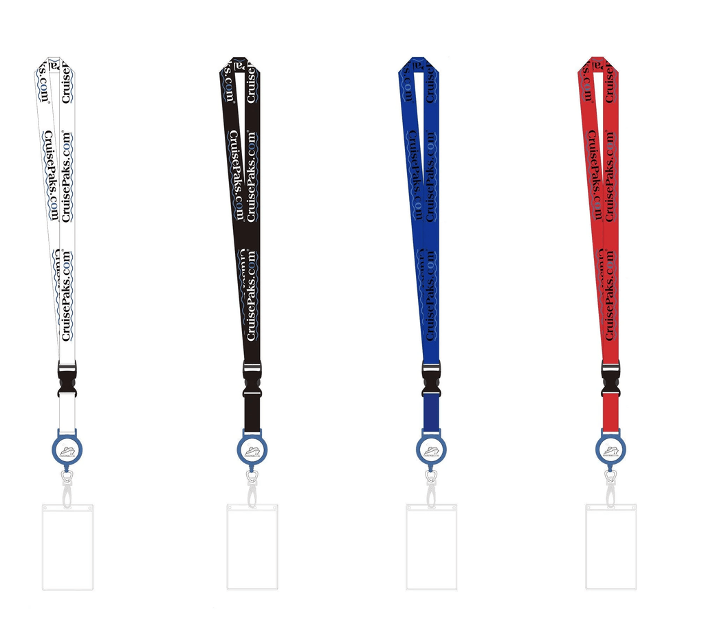 Cruise Ship Lanyard | Retractable ID Holder | Quick Release