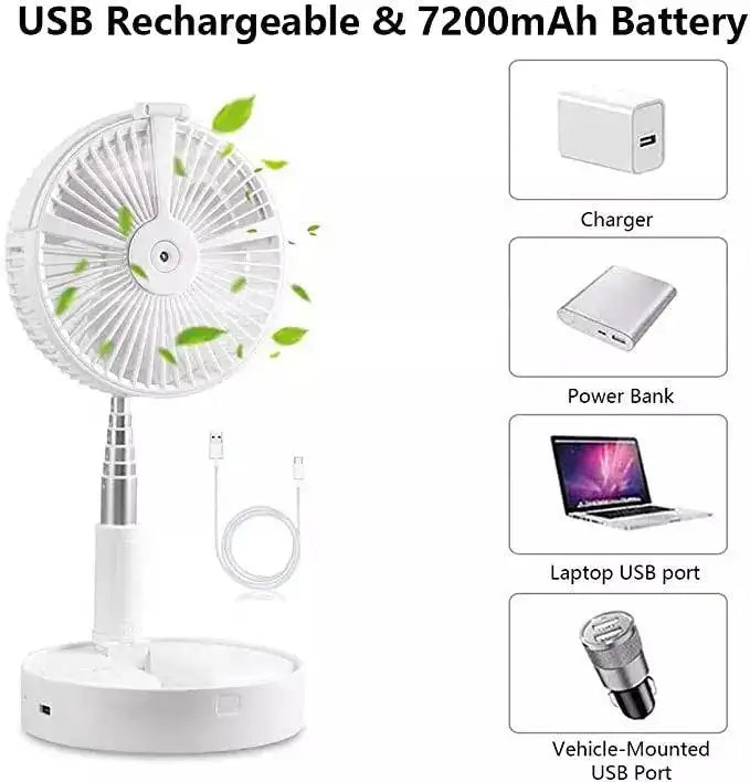 small rechargeable fan 